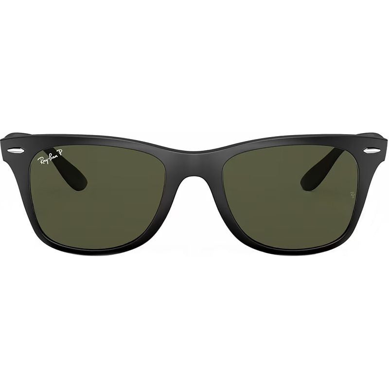 Wayfarer Liteforce RB4195, Matte Black/Green Polarised Lenses