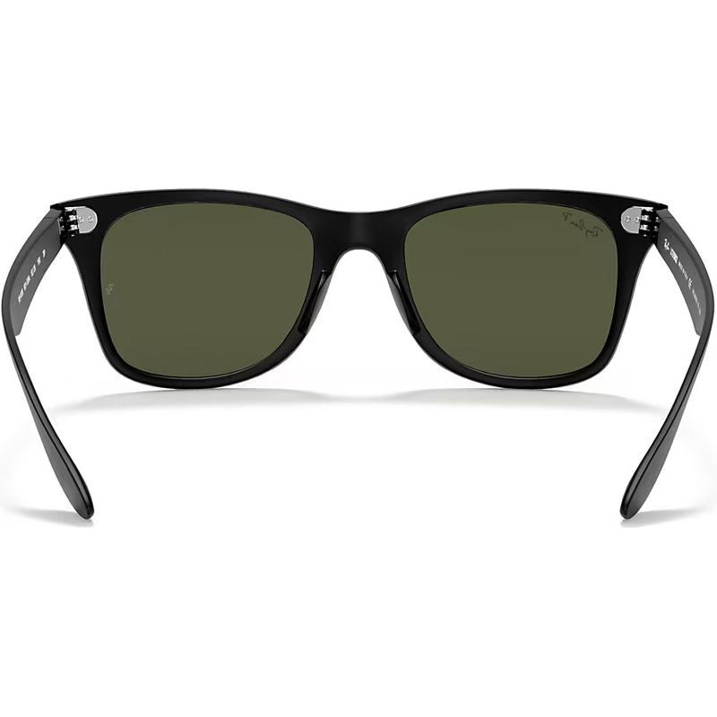 Wayfarer Liteforce RB4195, Matte Black/Green Polarised Lenses