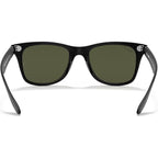 Wayfarer Liteforce RB4195, Matte Black/Green Polarised Lenses