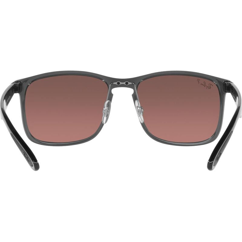 RB4264, Grey/Violet Mirror Polarised Lenses