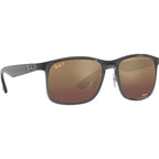 RB4264, Grey/Violet Mirror Polarised Lenses