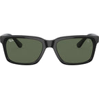 RB4393M, Black/Green Lenses