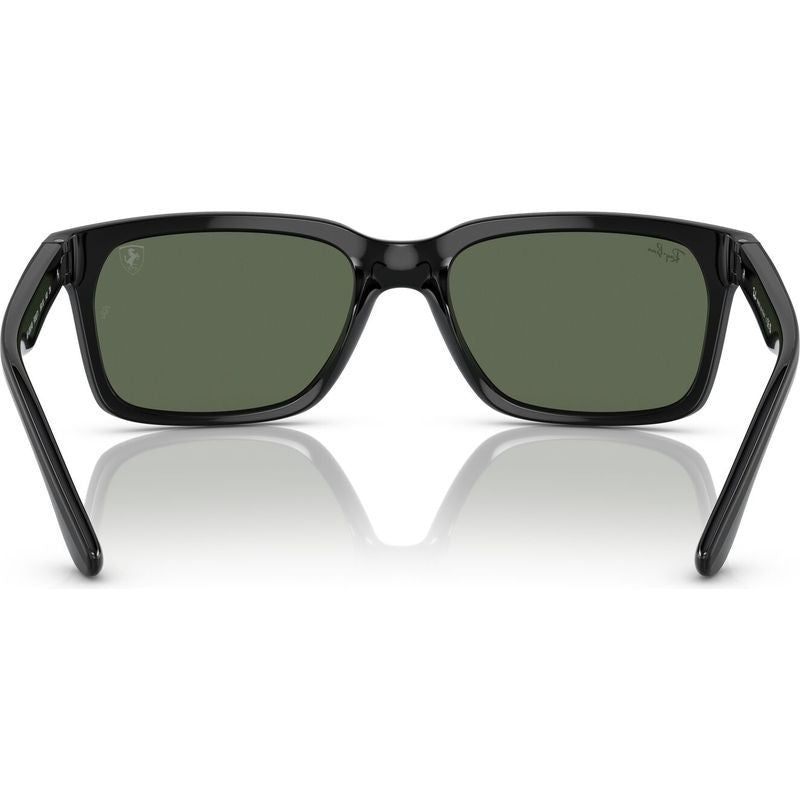 RB4393M, Black/Green Lenses