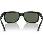 RB4393M, Black/Green Lenses