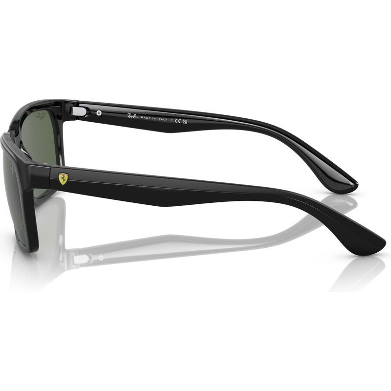 RB4393M, Black/Green Lenses