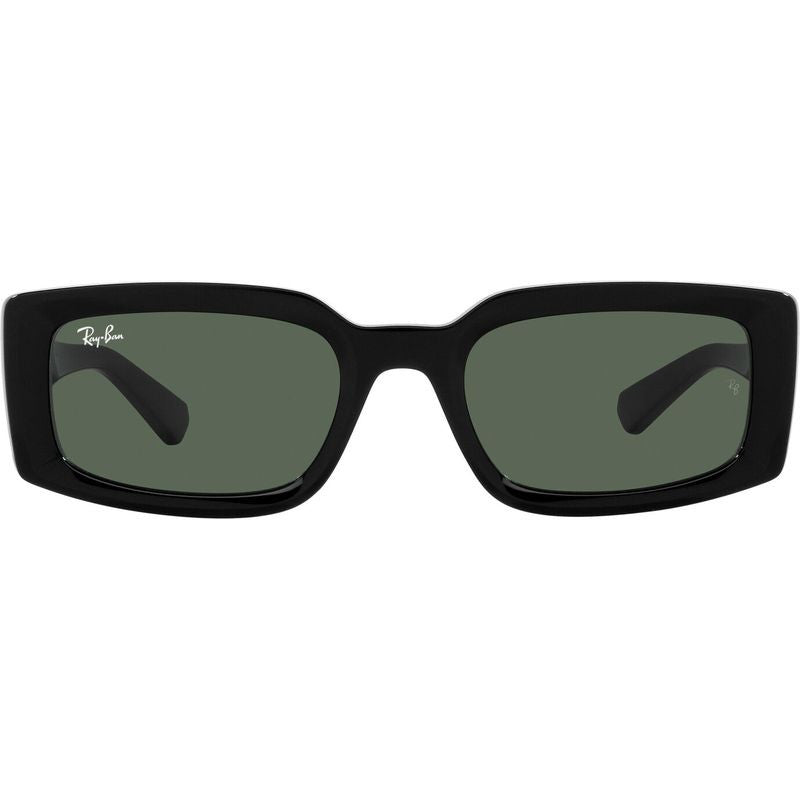 Kiliane RB4395F, Black/Dark Green Lenses