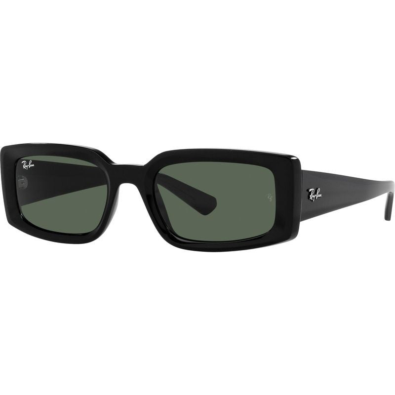 Kiliane RB4395F, Black/Dark Green Lenses