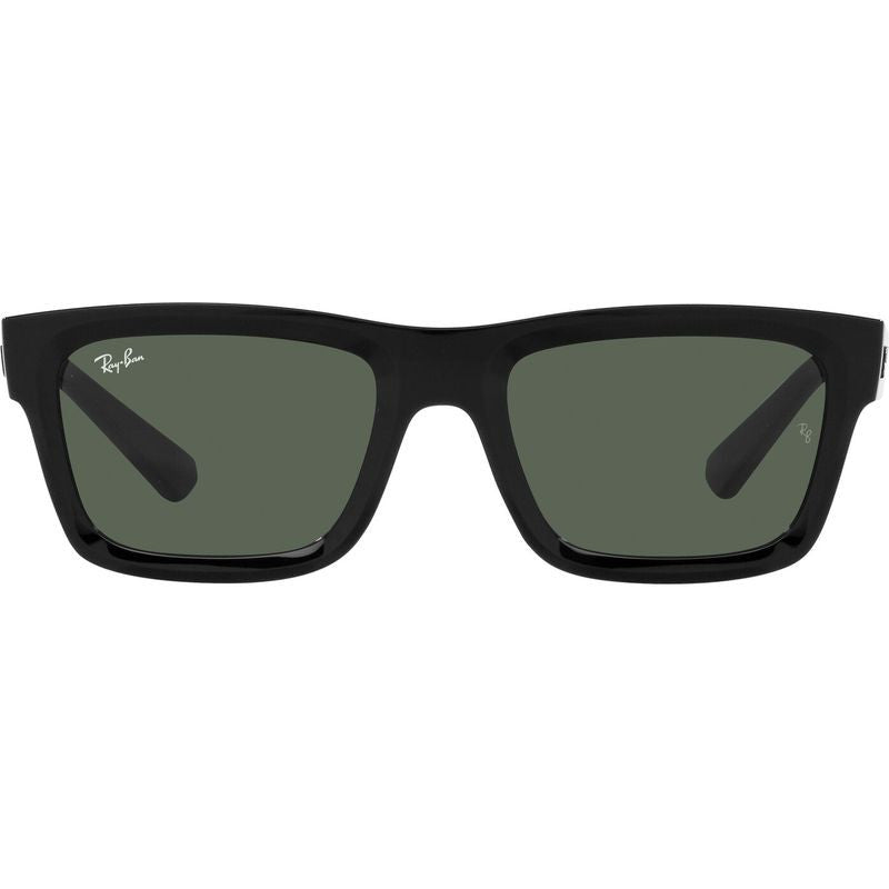 Warren RB4396, Black/Dark Green Lenses 57 Eye Size