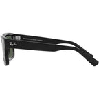 Warren RB4396, Black/Dark Green Lenses 57 Eye Size