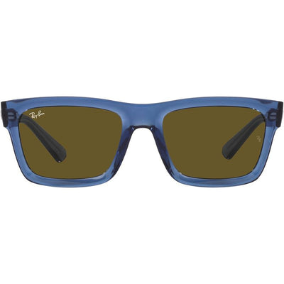 Warren RB4396, Transparent Dark Blue/Dark Brown Lenses 54 Eye Size