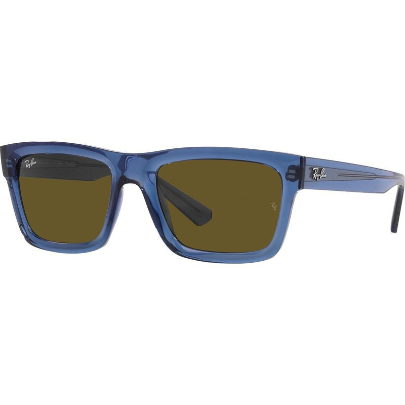 Warren RB4396, Transparent Dark Blue/Dark Brown Lenses 54 Eye Size