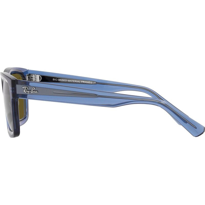 Warren RB4396, Transparent Dark Blue/Dark Brown Lenses 54 Eye Size