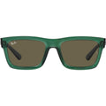 Warren RB4396, Transparent Green/Brown Lenses 54 Eye Size