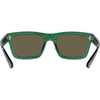 Warren RB4396, Transparent Green/Brown Lenses 54 Eye Size