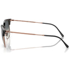 New Clubmaster RB4416F, Dark Grey on Rose Gold/Dark Grey Gradient Glass Lenses