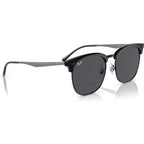 RB4418D, Black on Black/Dark Grey Lenses