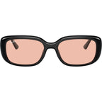 RB4421D, Black/Dark Pink Lenses