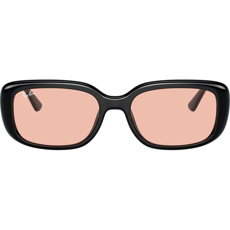 RB4421D, Black/Dark Pink Lenses