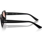 RB4421D, Black/Dark Pink Lenses