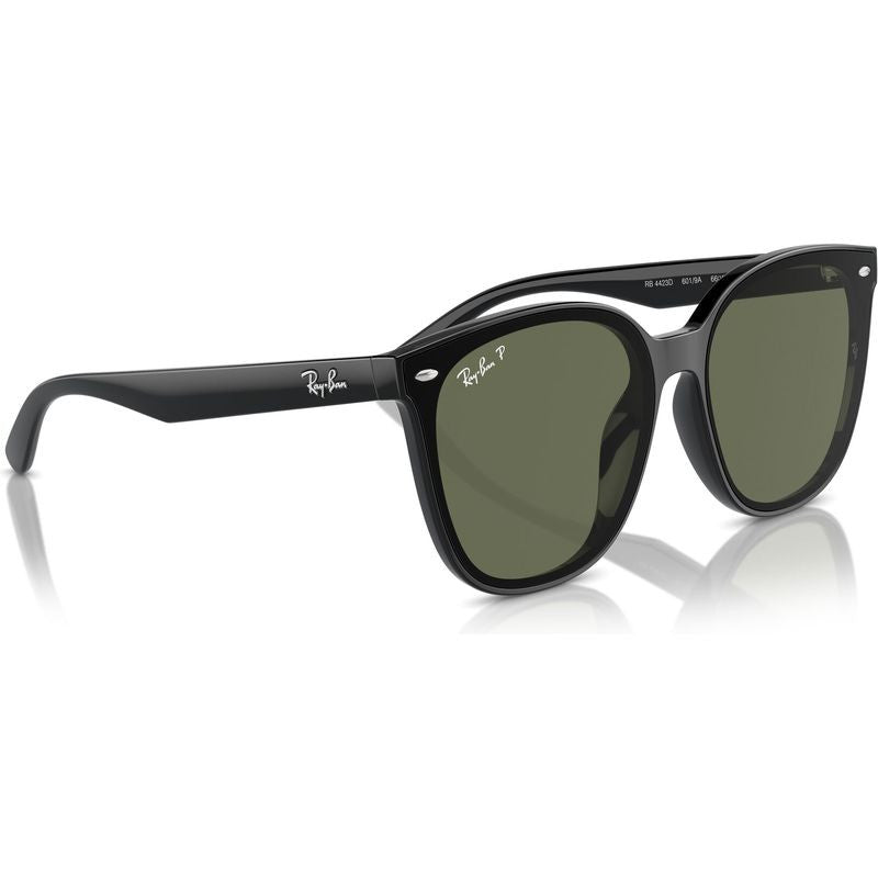 RB4423D, Black/Dark Green Polarised Lenses