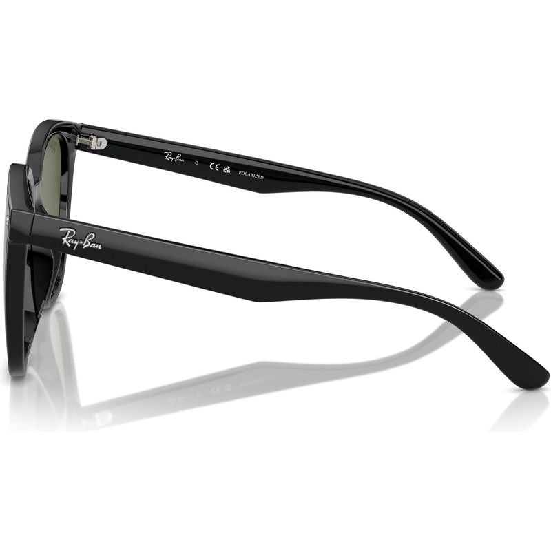 RB4423D, Black/Dark Green Polarised Lenses