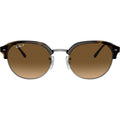 RB4429, Havana on Gunmetal/Brown Gradient Polarised Glass Lenses 55 Eye Size