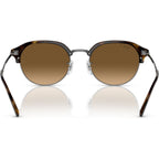 RB4429, Havana on Gunmetal/Brown Gradient Polarised Glass Lenses 55 Eye Size