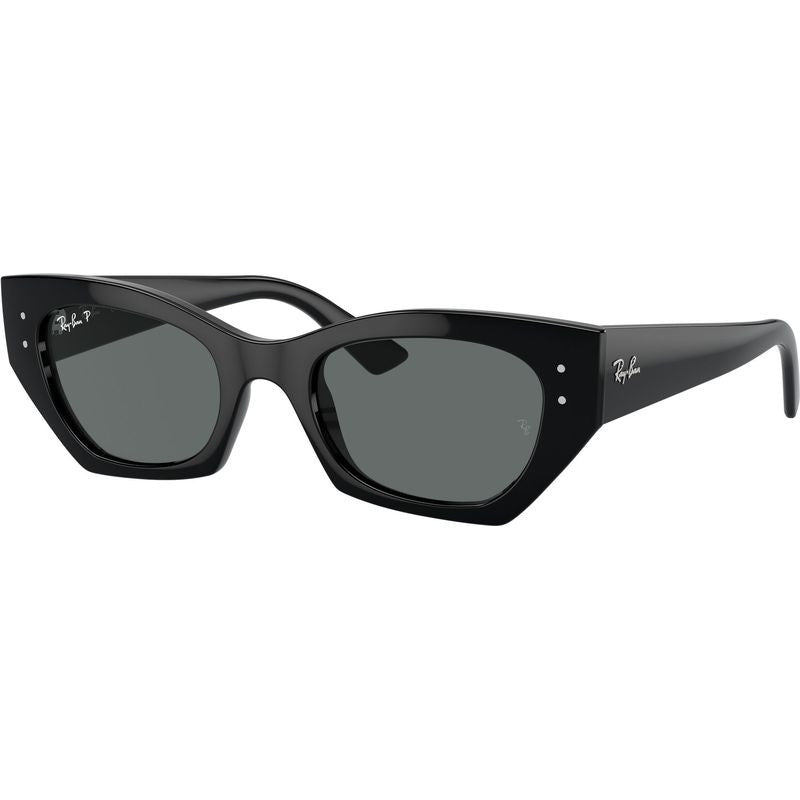 Zena RB4430, Black/Dark Grey Polarised Lenses 52 Eye Size