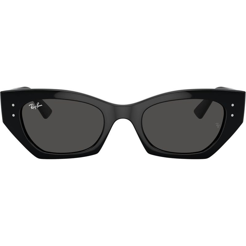 Zena RB4430, Black/Dark Grey Lenses 52 Eye Size