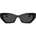 Zena RB4430, Black/Dark Grey Lenses 52 Eye Size
