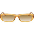 RB4436D, Transparent Yellow/Light Brown Clear Gradient Lenses