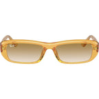 RB4436D, Transparent Yellow/Light Brown Clear Gradient Lenses