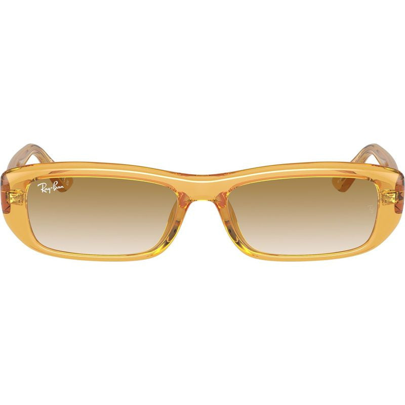 RB4436D, Transparent Yellow/Light Brown Clear Gradient Lenses