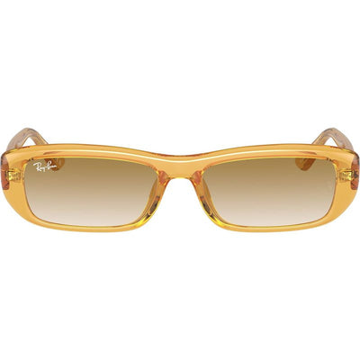 RB4436D, Transparent Yellow/Light Brown Clear Gradient Lenses