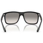 Boyfriend Two RB4547, Black/Clear Grey Gradient Glass Lenses 60 Eye Size