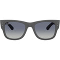 Mega Wayfarer RB4840S, Sand Grey/Blue Grey Gradient Lenses 52 Eye Size