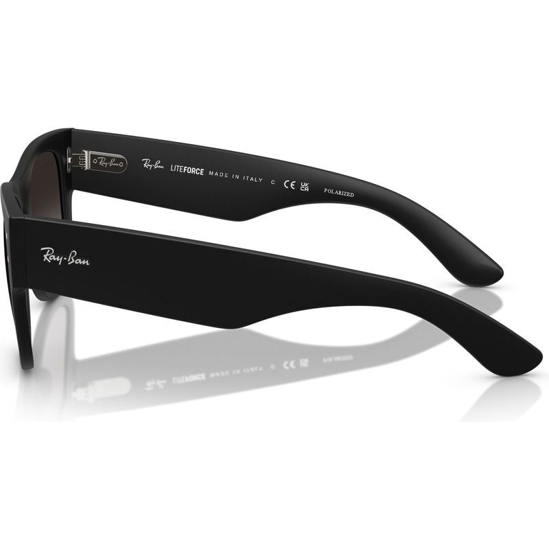 Mega Wayfarer RB4840S, Sand Black/Grey Gradient Polarised Lenses 52 Eye Size