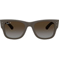 Mega Wayfarer RB4840S, Sand Brown/Brown Gradient Polarised Lenses 52 Eye Size