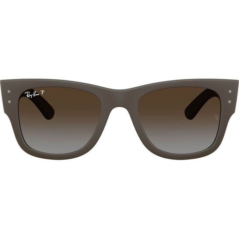 Mega Wayfarer RB4840S, Sand Brown/Brown Gradient Polarised Lenses 52 Eye Size
