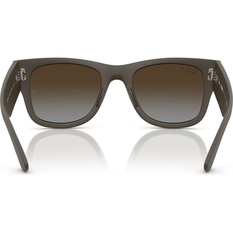Mega Wayfarer RB4840S, Sand Brown/Brown Gradient Polarised Lenses 52 Eye Size