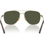 William Titanium RB8097, Arista/Green Glass Lenses