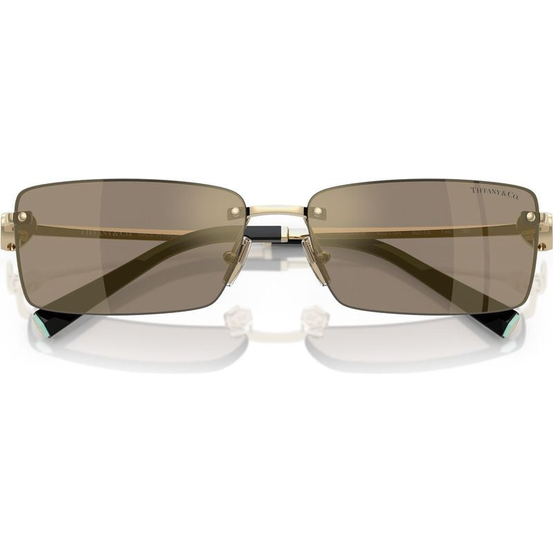 TF3108B, Pale Gold/Light Brown Gold Mirror Lenses