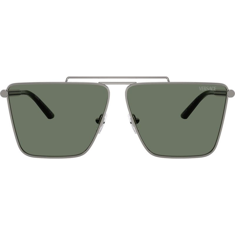 VE2266, Gunmetal/Dark Green Lenses