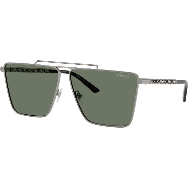 VE2266, Gunmetal/Dark Green Lenses