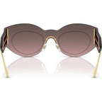 VE2276, Gold/Pink Grey Silver Flash Gradient Lenses