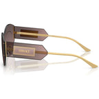 VE2276, Gold/Pink Grey Silver Flash Gradient Lenses