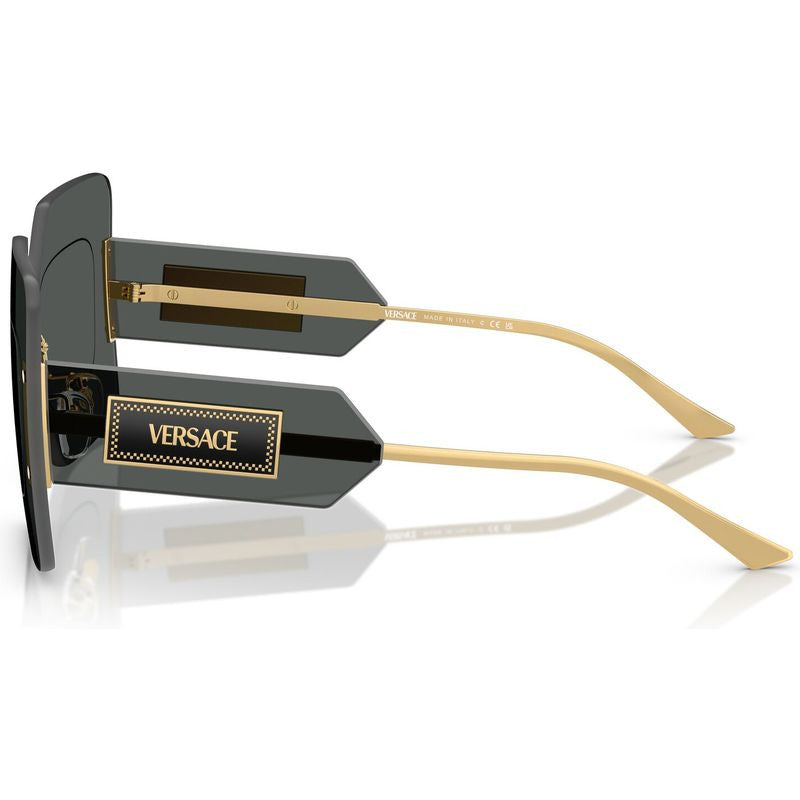 VE2277, Gold/Dark Grey Lenses