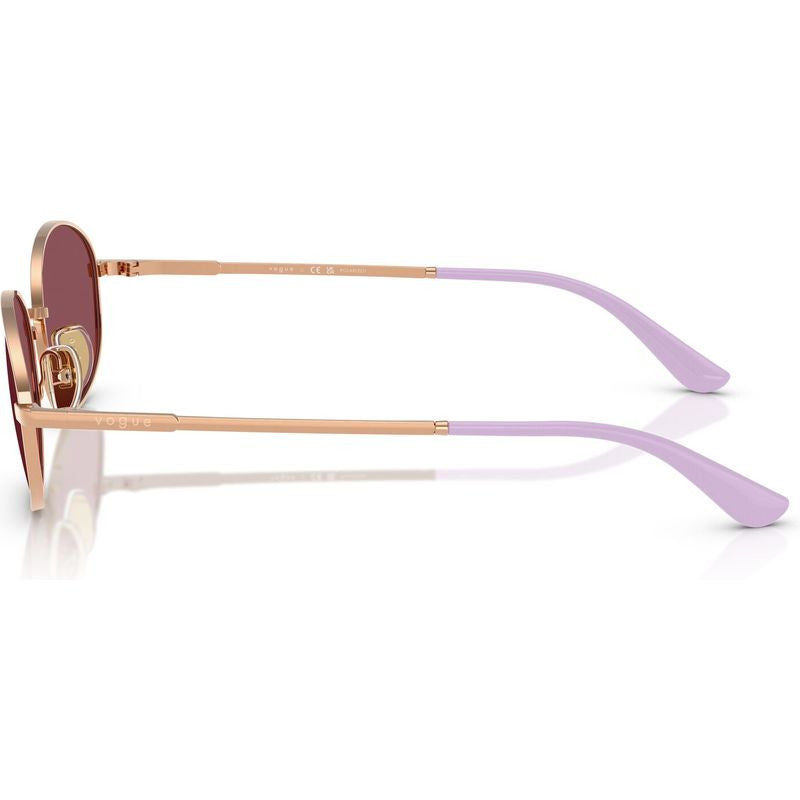VO4323S, Rose Gold/Purple Polarised Lenses