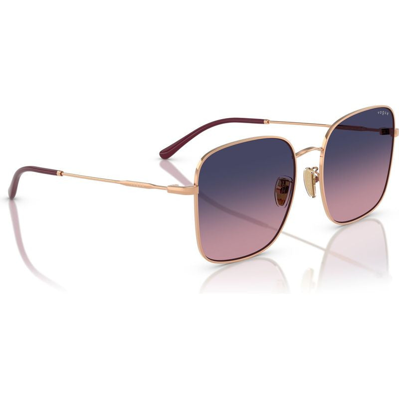 VO4327SD, Rose Gold/Pink Blue Gradient Lenses