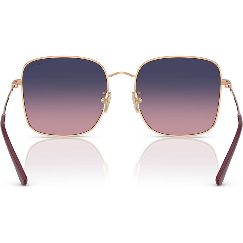 VO4327SD, Rose Gold/Pink Blue Gradient Lenses